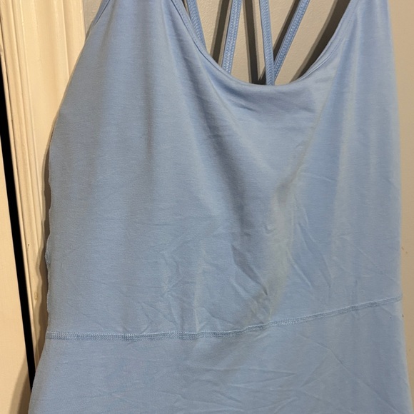 Light Blue Strappy Dress - Picture 6 of 10